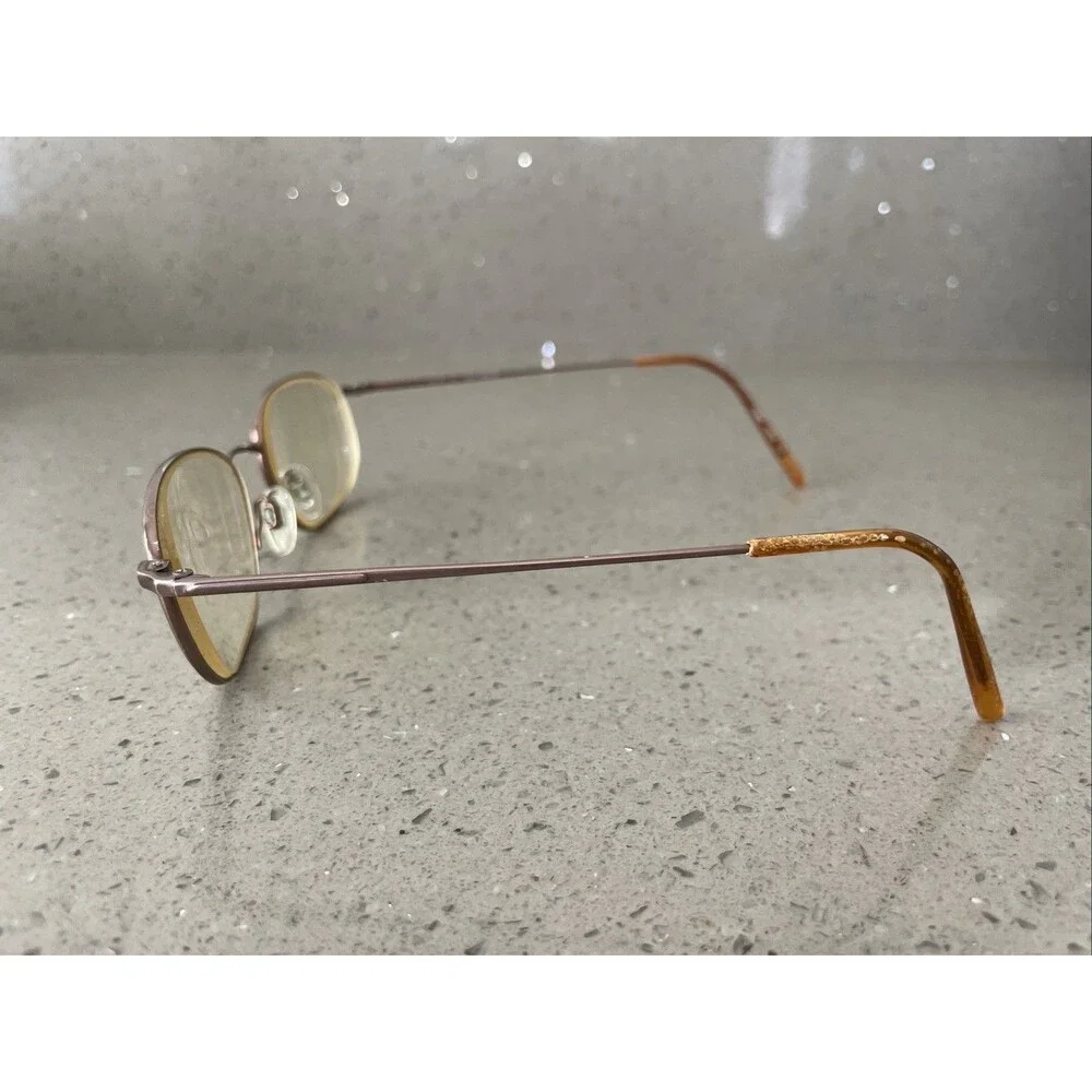 Flexon by Marchon 600 Eyeglasses Frames Only Full Rim 54[]18 145 Shiny Brown